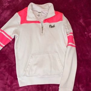 Half zip up PINK